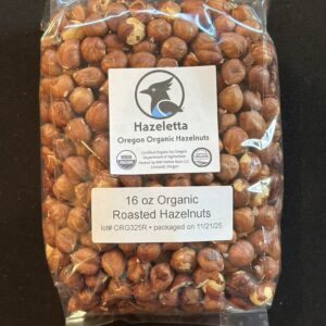 Organic Roasted Hazelnuts